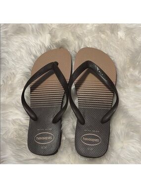 Havaianas Brown Gradient Men's Flip Flops
